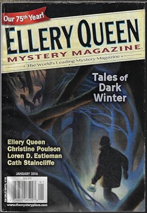 Bild des Verkufers fr ELLERY QUEEN Mystery Magazine: January, Jan. 2016 zum Verkauf von Books from the Crypt