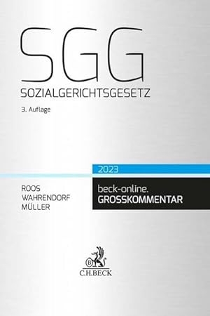 Seller image for Sozialgerichtsgesetz for sale by BuchWeltWeit Ludwig Meier e.K.