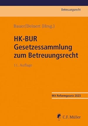 Imagen del vendedor de HK-BUR Gesetzessammlung zum Betreuungsrecht a la venta por Rheinberg-Buch Andreas Meier eK