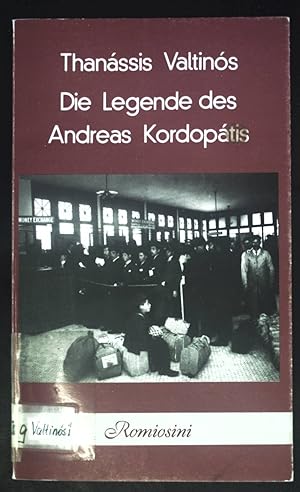 Bild des Verkufers fr Die Legende des Andreas Kordoptis; Amerika. zum Verkauf von books4less (Versandantiquariat Petra Gros GmbH & Co. KG)