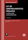 Image du vendeur pour Ley de arrendamientos urbanos y legislacin complementaria mis en vente par AG Library