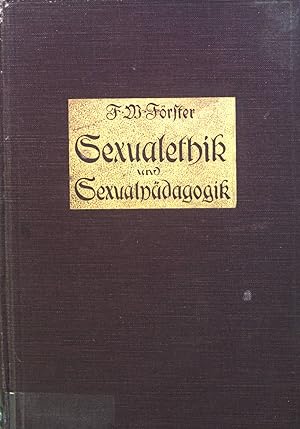 Imagen del vendedor de Sexualethik und Sexualpdagogik. a la venta por books4less (Versandantiquariat Petra Gros GmbH & Co. KG)