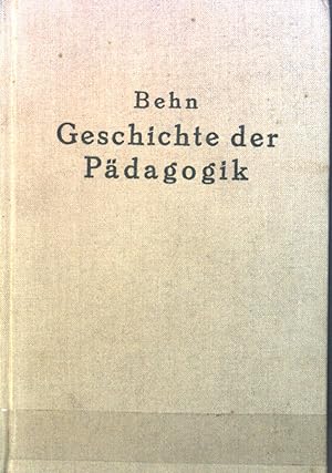 Bild des Verkufers fr Allgemeine Geschichte der Pdagogik in problementwickelnder Darstellung. Bd. 18. Handbcherei der Erziehungswissenschaft zum Verkauf von books4less (Versandantiquariat Petra Gros GmbH & Co. KG)