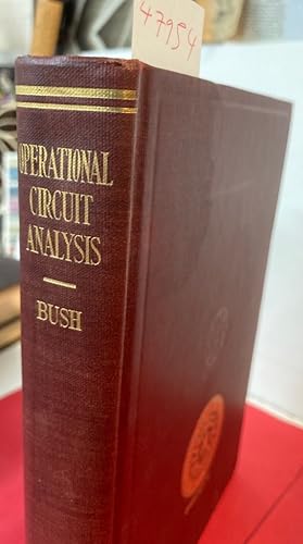 Operational Circuit Analysis. First Edition, Second Printing.