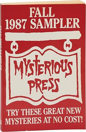 Mysterious Press Fall 1987 Sampler (First Edition, inscribed by James Ellroy, Aaron Elkins, Julie...