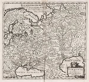 "Sarmatia et Scythia, Russia et Tartaria Europea" - Ukraine / Russia / Russland / Belarus / Eston...