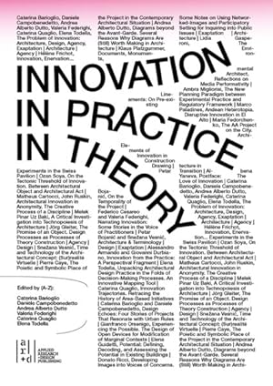 Imagen del vendedor de Innovation in Practice in Theory a la venta por GreatBookPrices