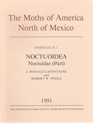 Bild des Verkufers fr The Moths of America North of Mexico 25.1: Noctuidae: Plusiinae zum Verkauf von PEMBERLEY NATURAL HISTORY BOOKS BA, ABA