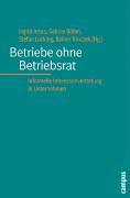 Seller image for Betriebe ohne Betriebsrat for sale by moluna