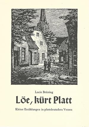 Seller image for Le, krt Platt. Kleine Erzhlungen in plattdeutschen Versen. for sale by Lewitz Antiquariat