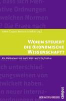 Seller image for Wohin steuert die oekonomische Wissenschaft? for sale by moluna