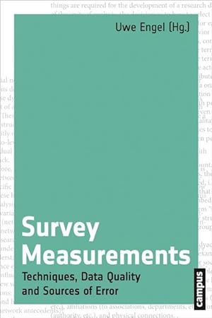 Bild des Verkufers fr Survey Measurements zum Verkauf von moluna