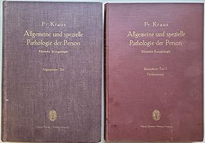 Die allgemeine und spezielle Pathologie der Person. Allgemeiner Teil u. Besonderer Teil I: Tiefen...