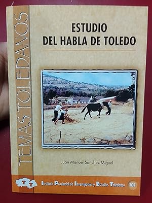 Imagen del vendedor de Estudio del habla de Toledo a la venta por Librería Eleutheria