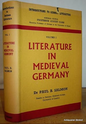Bild des Verkufers fr Literature im medieval Germany. zum Verkauf von Antiquariat Christian Strobel (VDA/ILAB)