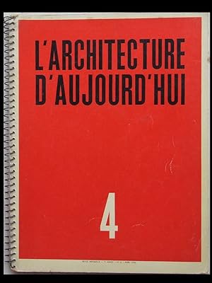 Seller image for L'ARCHITECTURE D'AUJOURD'HUI n4 1936 IIIe REICH, SPEER, PERRET, LE CORBUSIER for sale by Librairie Histoires d'arts