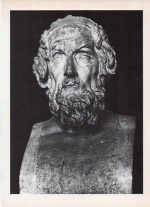 Bild des Verkufers fr LAMINA V18583: Busto de Homero zum Verkauf von EL BOLETIN