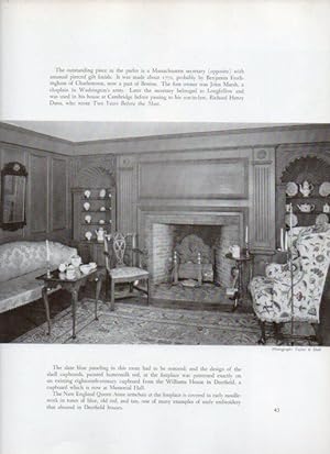 Bild des Verkufers fr LAMINA V18812: The Parson Ashley House in Deerfield, Massachussets zum Verkauf von EL BOLETIN