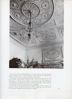 Bild des Verkufers fr LAMINA V18844: The Great Room of Kenmore in Fredericksburg, Virginia zum Verkauf von EL BOLETIN