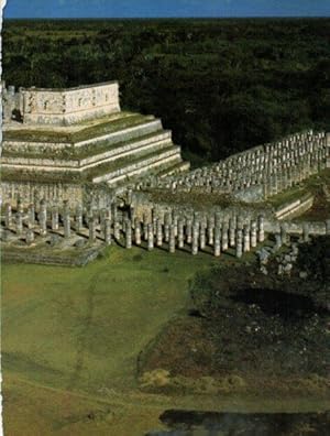 Bild des Verkufers fr LAMINA V18294: Vista aerea columnas del Templo de los Guerreros zum Verkauf von EL BOLETIN