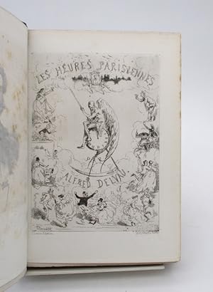 Image du vendeur pour Les Heures parisiennes. 25 eaux fortes d'Emile Benassit. [Prcd de:] Appendice aux Heures parisiennes : Histoire du livre d'Alfred Delvau intitul Heures parisiennes (.) mis en vente par Chez les libraires associs