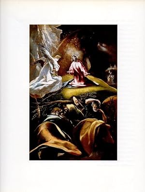 Bild des Verkufers fr LAMINA V18186: La Oracion en el Huerto por El Greco zum Verkauf von EL BOLETIN