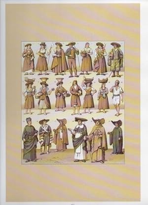 Seller image for LAMINA V18453: Traditional costumes of the 1880s. Portugal. Influences of the invaders for sale by EL BOLETIN