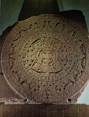 Bild des Verkufers fr LAMINA V18302: Piedra del Sol o calendario azteca zum Verkauf von EL BOLETIN