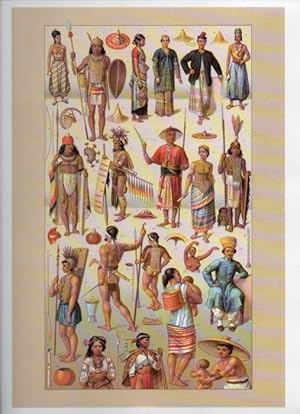 Bild des Verkufers fr LAMINA V18331: The 19th Century antique civilizations. Java, Borneo, Singapore and Philippines zum Verkauf von EL BOLETIN