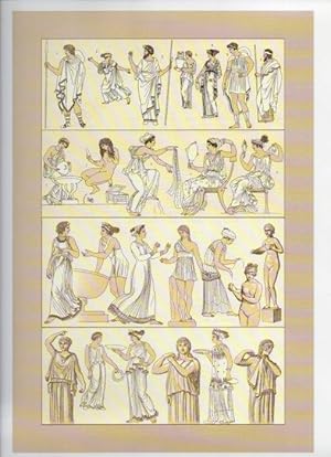 Bild des Verkufers fr LAMINA V18321: The ancient world. Greece. Greek tunics I zum Verkauf von EL BOLETIN