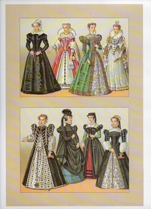 Bild des Verkufers fr LAMINA V18394: France. The 16th century. Court dress zum Verkauf von EL BOLETIN