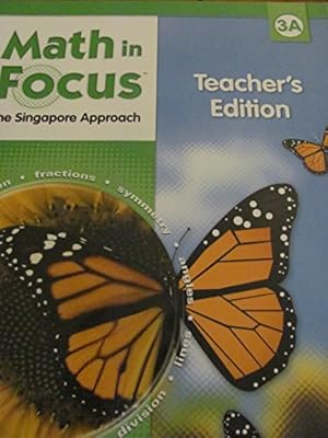 Imagen del vendedor de Math in Focus: Singapore Math Book a Grade 3 a la venta por Pieuler Store