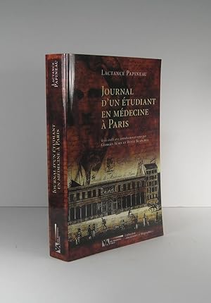 Imagen del vendedor de Journal d'un tudiant en mdecine  Paris a la venta por Librairie Bonheur d'occasion (LILA / ILAB)