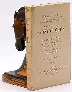 Image du vendeur pour Les Peres Apostoliques II: Clement de Rome. Epitre aux Corinthiens. Homelie du IIe siecle mis en vente par Arches Bookhouse