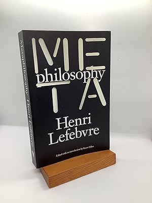 Image du vendeur pour Metaphilosophy mis en vente par Arches Bookhouse