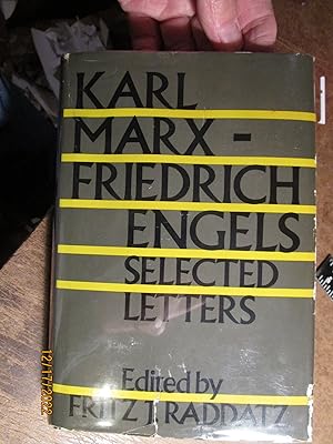 Image du vendeur pour Karl Marx-Friedrich Engels: Selected letters: The personal correspondence, 1844-1877 mis en vente par West Side Book Shop, ABAA