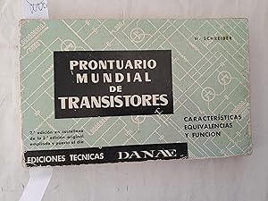 Imagen del vendedor de Prontuario mundial de Transistores. Caracterstiacas, equivalencias y funcin. a la venta por Librera "Franz Kafka" Mxico.