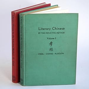 Seller image for LITERARY CHINESE BY THE INDUCTIVE METHOD (2 VOLUME SET) Vol I: The Hsiao Ching revised and enlarged edition; Vol II: Selections from the Lun Yu for sale by Arches Bookhouse