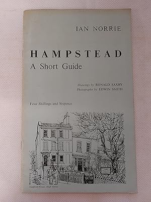 Bild des Verkufers fr Hampstead: A Short Guide zum Verkauf von Cambridge Rare Books