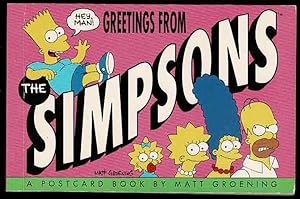 Immagine del venditore per Greetings from the Simpsons: A Postcard Book venduto da Lazy Letters Books