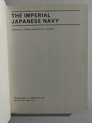 Image du vendeur pour The Imperial Japanese Navy mis en vente par Liberty Book Store ABAA FABA IOBA