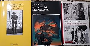 Imagen del vendedor de UN CABALLERO EN MOSC + EL CASTILLO DE BARBAZUL + LA TRILOGA DE LA GUERRA CIVIL a la venta por Libros Dickens