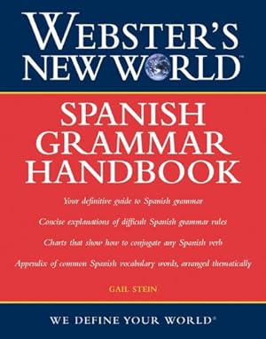 Seller image for Webster's New World Spanish Grammar Handbook for sale by Pieuler Store