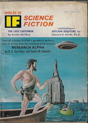 Imagen del vendedor de IF Worlds of Science Fiction: July 1965 ("Skylark Duquesne") a la venta por Books from the Crypt