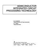 Bild des Verkufers fr Semiconductor Integrated Circuit Processing Technology (Addison Wesley Series in Electrical and Computer Engineering) zum Verkauf von Giant Giant