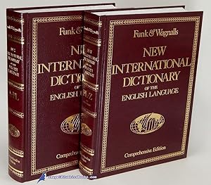 Bild des Verkufers fr Funk & Wagnalls New International Dictionary of the English Language: Comprehensive Edition (in a deluxe 2-volume set) zum Verkauf von Bluebird Books (RMABA, IOBA)