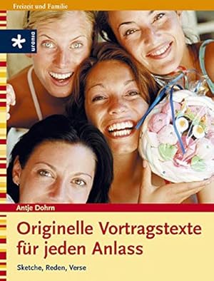 Seller image for Originelle Vortragstexte f�r jeden Anlass: Sketche, Reden, Verse for sale by mediafritze