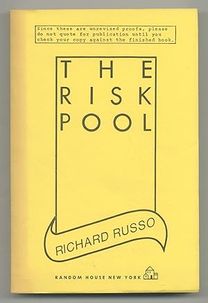 Seller image for The Risk Pool for sale by Between the Covers-Rare Books, Inc. ABAA