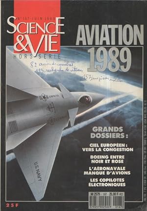 Science et vie. Numéro hors série n° 167 Aviation 1989