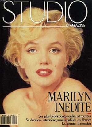 Studio Magazine n°52 Marilyn Inédite Ses plus belles photos enfin retrouvées, sa dernière intervi...
